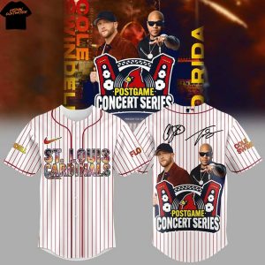St Louis Cardinals Postgame Concert Series Signature 2025 Baseball Jersey