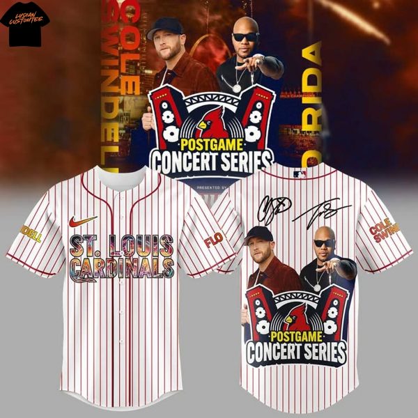 St Louis Cardinals Postgame Concert Series Signature 2025 Baseball Jersey