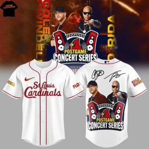 St Louis Cardinals Postgame Concert Series Signature Baseball Jersey