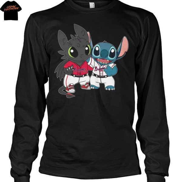 Stitch & Toothless Philadelphia Phillies Unisex T-Shirt