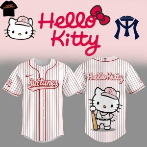 Sultanes De Monterrey Hello Kitty Baseball Jersey