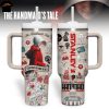 Stranger Things Worlds Turned Upside Down Tumbler With Handle And Straw