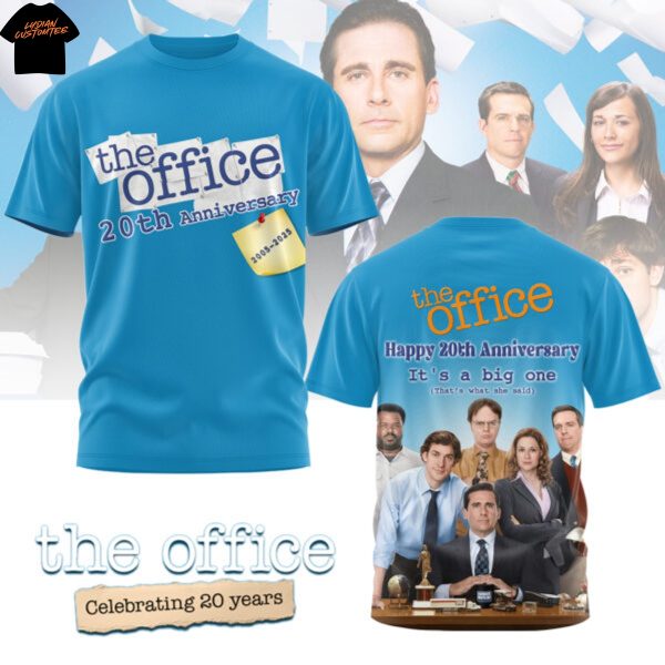 The Office 20th Anniversary Its A Big One 3D T-Shirt