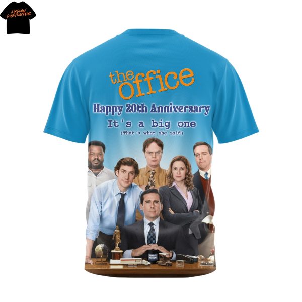 The Office 20th Anniversary Its A Big One 3D T-Shirt