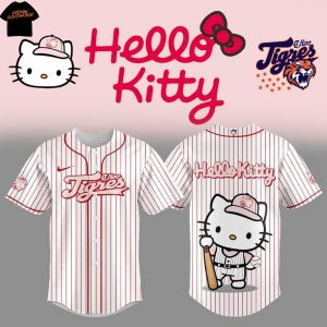 Tigres De Quintana Roo Hello Kitty Baseball Jersey