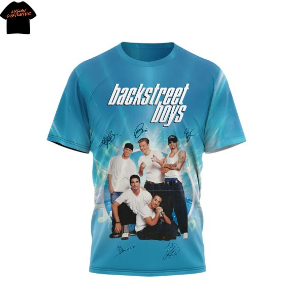 Backstreet Boys Into The Millennium Sphere Las Vegas 3D T-Shirt