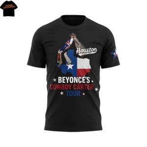 Beyonce Cowboy Carter Tour NRG Stadium Houston 3D T-Shirt