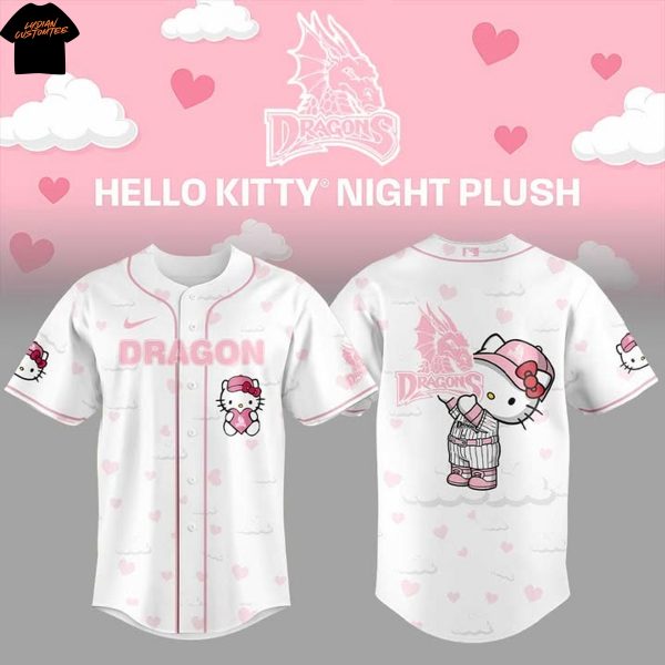 Dayton Dragonn Hello Kitty Game Baseball Jersey