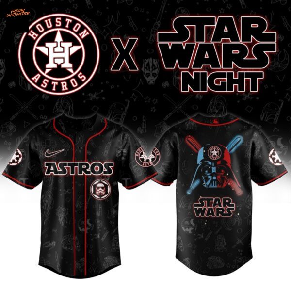 Houston Astros 2025 Star Wars Night Game Baseball Jersey