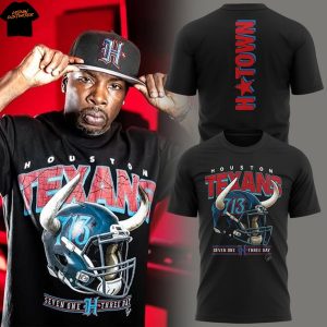 Houston Texans Seven One Three Day H-Towm 3D T-Shirt