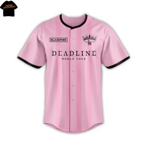 Los Angeles Dodgers x Blackpink World Tour Deadline 2025 Baseball Jersey