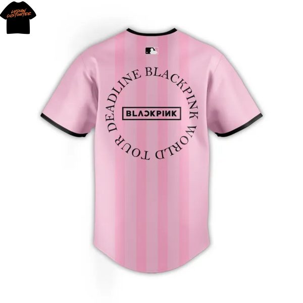Los Angeles Dodgers x Blackpink World Tour Deadline 2025 Baseball Jersey