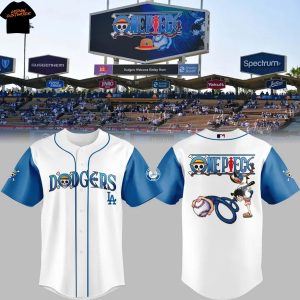Los Angeles Dodgers x One Piece 2025 Baseball Jersey
