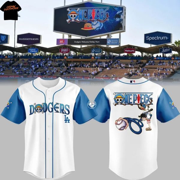 Los Angeles Dodgers x One Piece 2025 Baseball Jersey