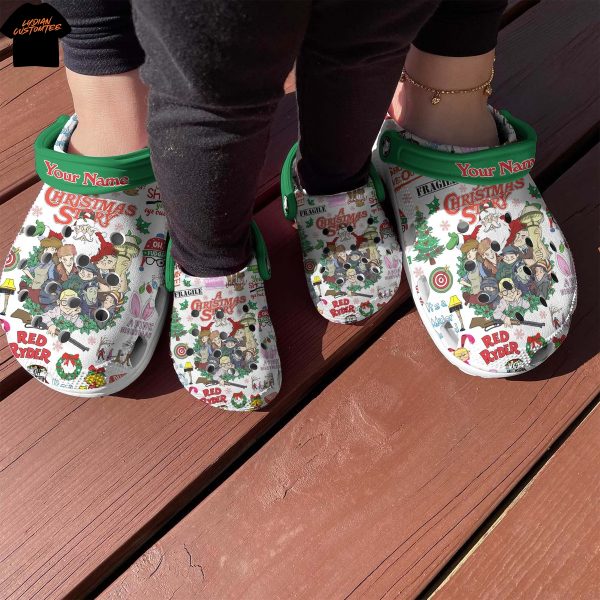 Personalized A Story Christmas Crocs