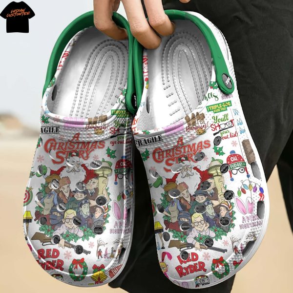 Personalized A Story Christmas Crocs