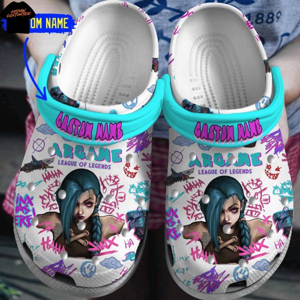 Personalized Arcane League Of Legends Crocs