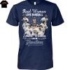 New York Yankees 5 Times World Series Champions The Core Four Signature Unisex T-Shirt
