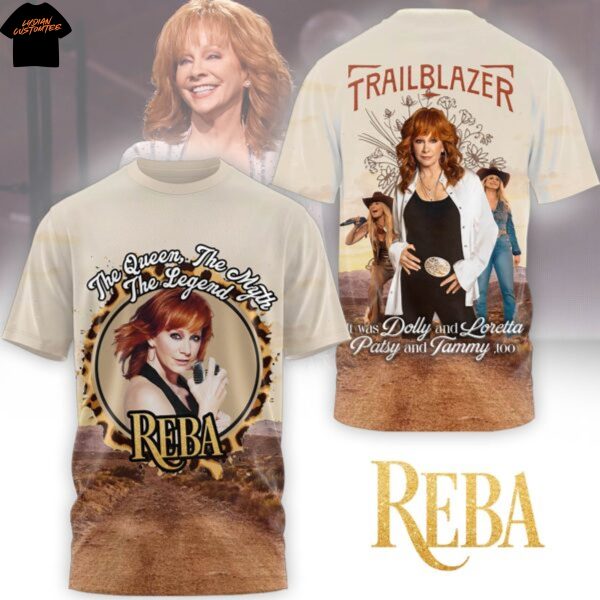 Reba McEntire The Queen The Myth The Legend 3D T-Shirt