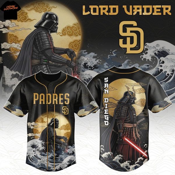 San Diego Padres Star Wars 2025 Baseball Jersey
