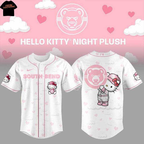 South Bend Cubs Kitty Game Baseball Jersey