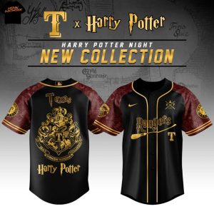 Texas Rangers Harry Potter Baseball Jersey