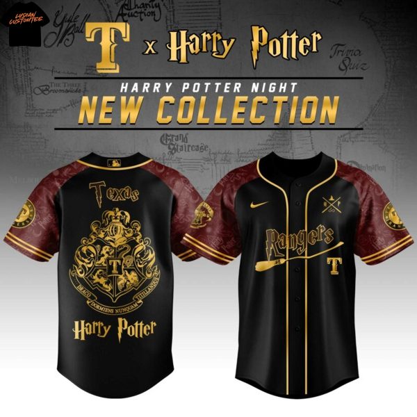 Texas Rangers Harry Potter Baseball Jersey