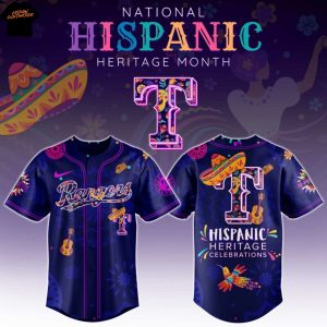 Texas Rangers Hispanic Heritage Celebrations Baseball Jersey