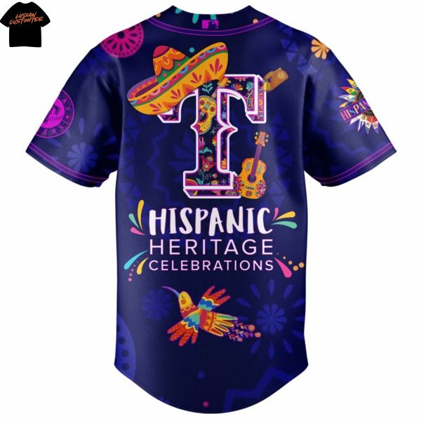 Texas Rangers Hispanic Heritage Celebrations Baseball Jersey