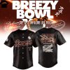 Texas Rangers x Breezy Bowl XX Tour Chris Brown 2025  Baseball Jersey