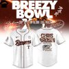 Texas Rangers x Chris Brown Breezy Bowl XX Tour 2025 Baseball Jersey
