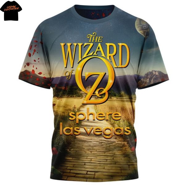 The Wizard Of Oz Sphere Las Vegas 3D T-Shirt