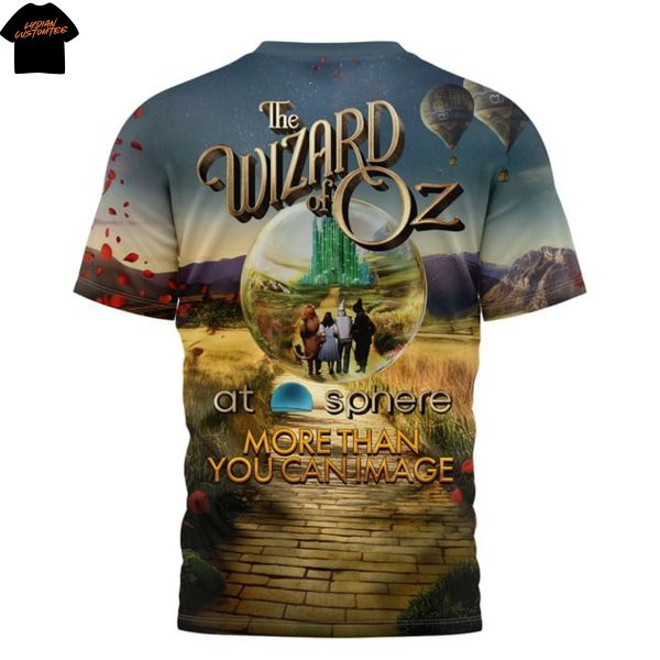The Wizard Of Oz Sphere Las Vegas 3D T-Shirt