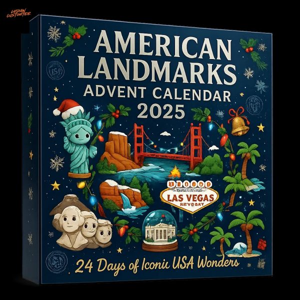 2025 American Landmarks Advent Calendar