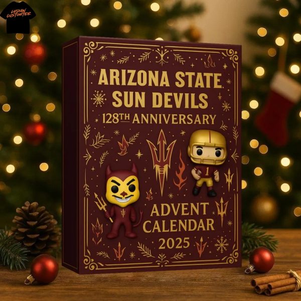 2025 Arizona State Sun Devils 128th Anniversary Advent Calendar