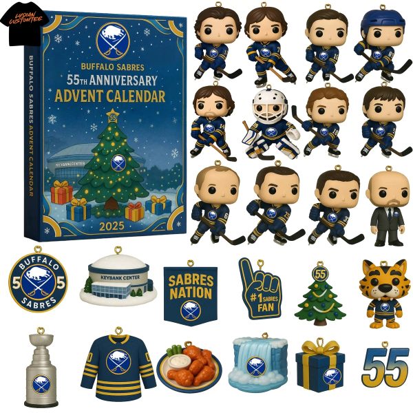 2025 Buffalo Sabres 55th Anniversary Advent Calendar