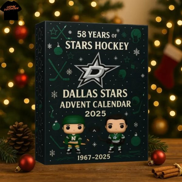 2025 Dallas Stars 58 Years Of Stars Hockey Advent Calendar