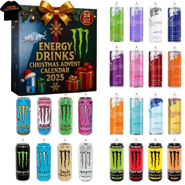 2025 Energy Drink Can Advent Calendar