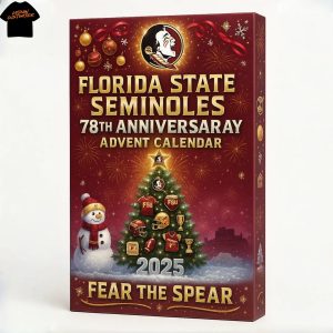 2025 Florida State Seminoles 78th Anniversary Advent Calendar