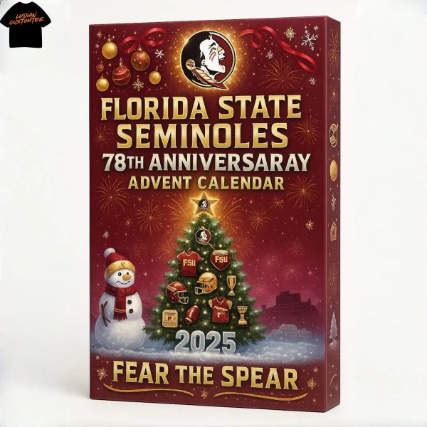 2025 Florida State Seminoles 78th Anniversary Advent Calendar