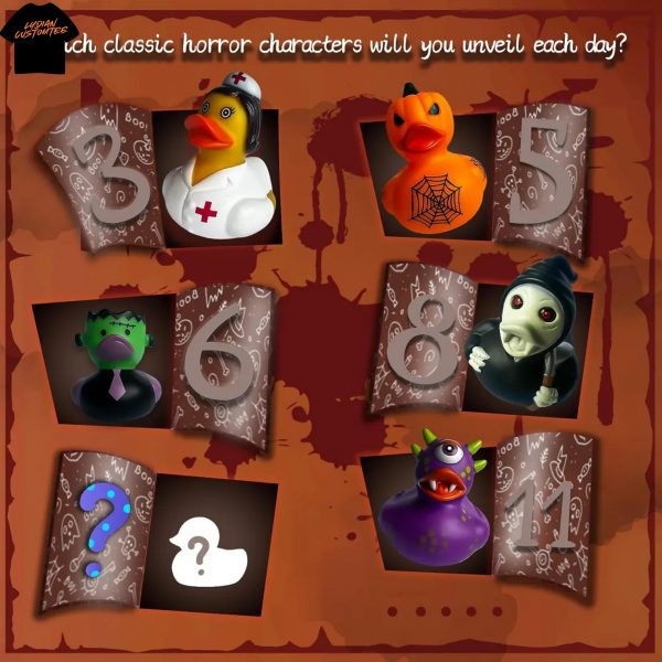 2025 Horror Rubber Duckie Advent Calendar
