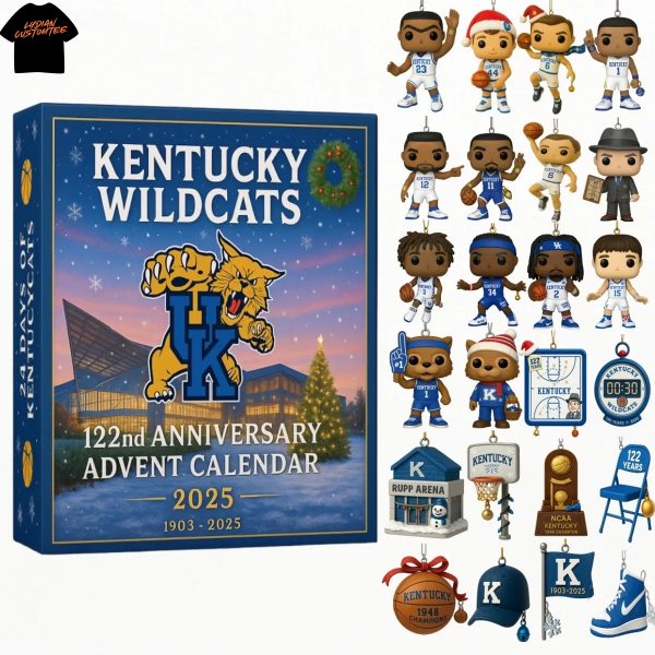 2025 Kentucky Wildcats 122nd Anniversary Advent Calendar