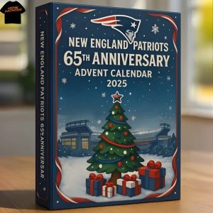 2025 New England Patriots 65th Anniversary Advent Calendar