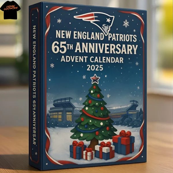 2025 New England Patriots 65th Anniversary Advent Calendar