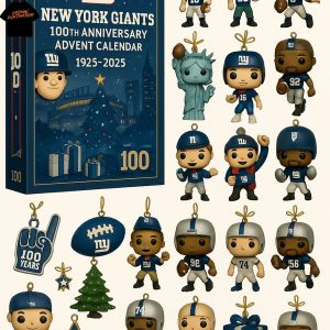 2025 New York Giants 100th Anniversary Advent Calendar