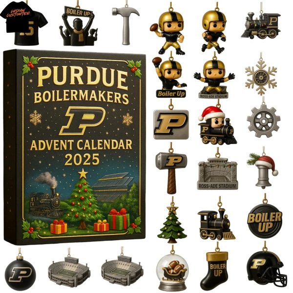 2025 Purdue Boilermakers Advent Calendar
