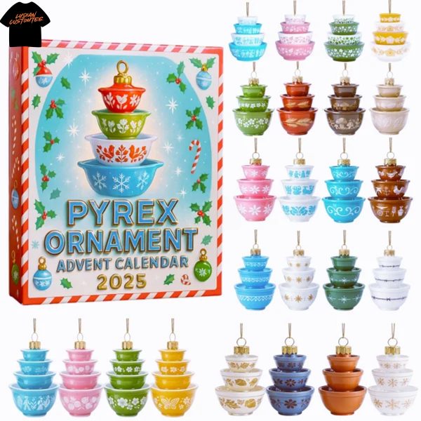 2025 Pyrex Ornament Advent Calendar