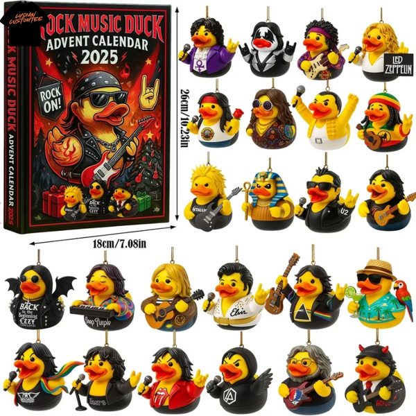 2025 Rock Music Duck Advent Calendar