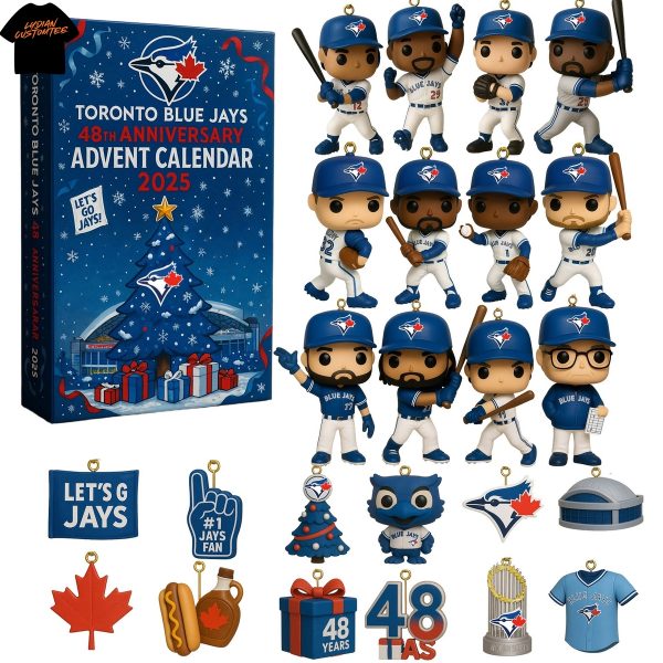 2025 Toronto Blue Jays 48th Anniversary Advent Calendar