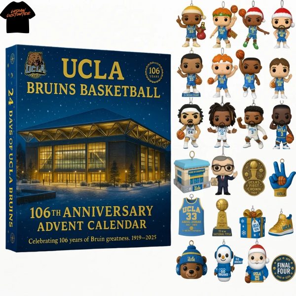 2025 Ucla Bruins Basketball 106th Anniversary Advent Calendar